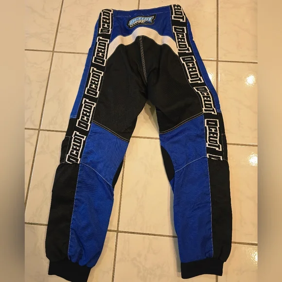Ocelot Blue and Black Mens 30" Racing Pants - Picture 2 of 8